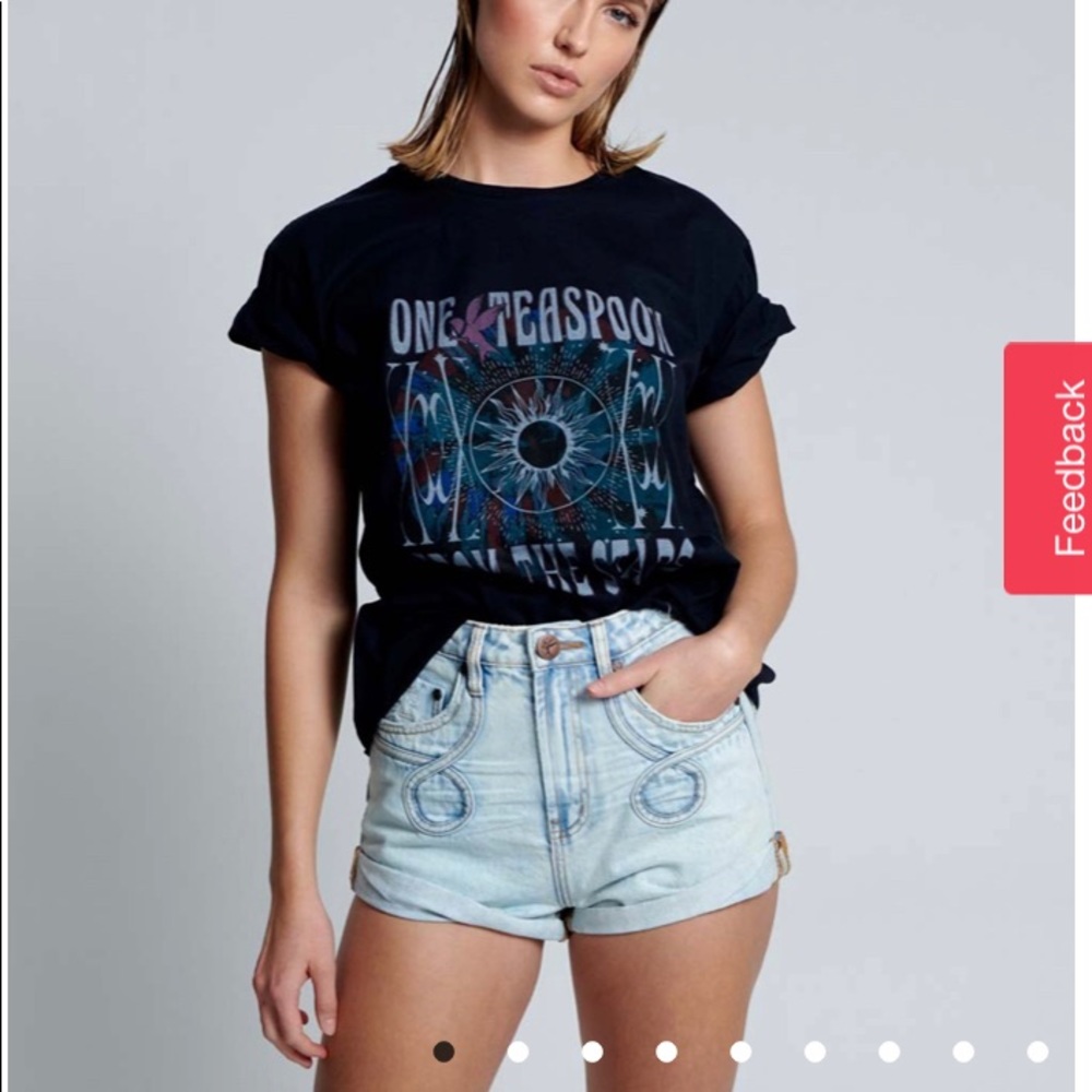 NWT One Teaspoon Florence HW Short